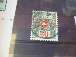 SUISSE TIMBRE OU SERIE OBLITERE YVERT N° 49 - Postage Due