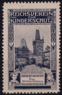 CZECH - Prag - Praha - Reichsverein Für Kinderschutz, Children - Charity STAMP - LABEL, CINDERELLA - Sonstige & Ohne Zuordnung