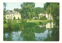 Cp, 91, Ballancourt, Le Château De Saussaye, écrite - Ballancourt Sur Essonne