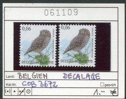 Buzin 2007 - Belgien 2007 - Belgique 2007 -  Belgium 2007 - Michel 3720 - COB 3672 DECALAGE  - ** Mnh Neuf Postfris - Unclassified