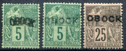 OBOCK - N° 4 - 13 & 17, AVEC CHARNIÉRES - B / TB - Nuevos