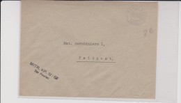 ENVELOPPE MILITAIRE SUISSE - MITR KP. IV/68 - POSTE DE CAMPAGNE - Cartas & Documentos