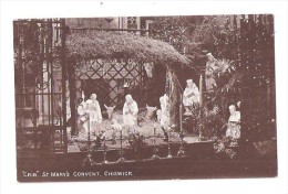 MATT RP Crib Chiswick St. Mary's Convent Plain Back Christmas Nativity Theme. - Middlesex