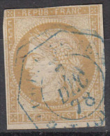 #65# COLONIES GENERALES N° 19 Oblitéré En Bleu CORR D'ARMEES St-LOUIS (Sénégal) - Cérès