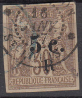 #65# COLONIES GENERALES N° 26 Oblitéré St-Louis (Réunion)  RARE - Sage