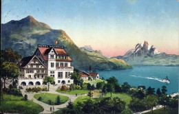 SUISSE  -  HOTEL PENSION ST. WENDELIN  - GREPPEN A.  Vierwaldstattersee - Greppen