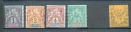 DS 80 - YT 25*CC-26*CC-27*CC-28*-36* CC(un Infime Aminci) - Unused Stamps