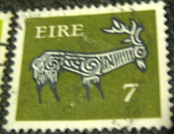 Ireland 1974 Stylised Stag 7p - Used - Usati