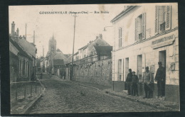 GOUSSAINVILLE - Rue Brûlée (animation Avec Bureau Des Postes Et Télégraphes) - Goussainville