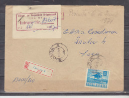 Scrisoare Circulata Craiova  IN ANUL 1971 - Lettres & Documents