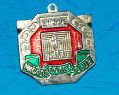 Macau Jockey Club - 1989/1990 Season - Lady Brooch - Ruitersport