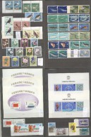 Japan 1955/97 Ryukyu Islands 1966/67 Lot, Collections, 99% MNH AL.001 - Lots & Serien
