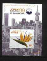 SOUTH AFRICA, 1999, Mint Never Hinged Block, Nr. 79, Jopex Strelizia, F3820 - Blocchi & Foglietti