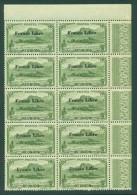 Reunion 1943 Usuals X 10, Block, MNH AG.069 - Ongebruikt