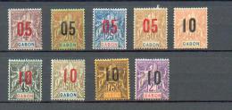 GAB 289 - YT 67 / 69 à 75 * - Unused Stamps