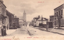 Jeumont.  -  Rue Thiers;  1904  Naar Courtai - Jeumont