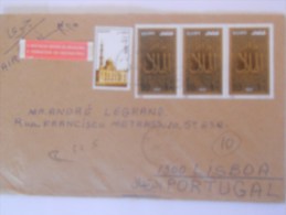 Egypte Lettre De 1992 Pour Lisboa - Lettres & Documents