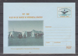 90 ANS DE L'AVIATION Aéroport De Baneasa - Briefe U. Dokumente