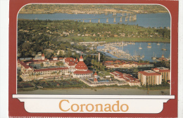 BF17965 Aerial View Of Hotel Coronado  San Diego  USA Front/back Image - San Diego