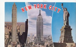 BF17827 Multi Views   Statue Of Liberty New York City  USA Front/back Image - Statue Of Liberty