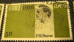 Ireland 1966 P H Pearse 5p - Used - Used Stamps