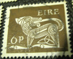 Ireland 1968 Stylised Dog 6p - Used - Used Stamps