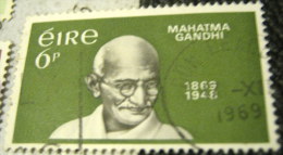 Ireland 1969 The 100th Anniversary Of Mahatma Gandhi 6p - Used - Oblitérés