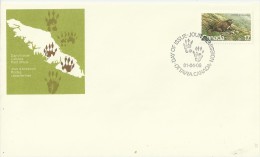 CANADA 1981 - FDC ENDANGERED SPECIES - MARMOTA VANCOUVERENSIS  W 1 STS OF 17 C POSTM OTTAWA APR 6, 1981 REJAL213 OF SAME - 1981-1990