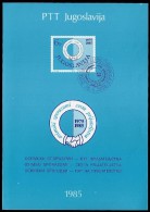 Yugoslavia 1985:  Osimo Agreements Between Yugoslavia And Italy. Official Commemorative Flyer. - Briefe U. Dokumente