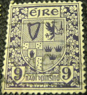 Ireland 1922 Celtic Harp 9p - Used - Gebraucht