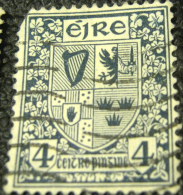 Ireland 1922 Celtic Harp 4p - Used - Gebraucht