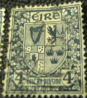 Ireland 1922 Celtic Harp 4p - Used - Gebraucht