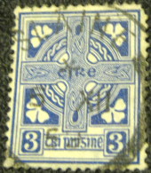 Ireland 1922 Celtic Cross 3p - Used - Gebraucht