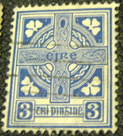 Ireland 1922 Celtic Cross 3p - Used - Gebraucht