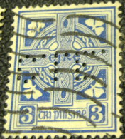 Ireland 1922 Celtic Cross 3p - Used - Gebraucht