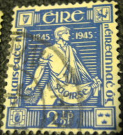 Ireland 1945 Youth Sowing The Seeds Of Freedom 2.5p - Used - Gebraucht