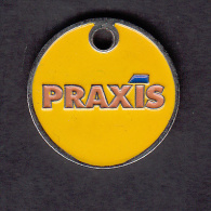 Shopping Carts / Winkelwagentjes / Jeton De Caddie - Praxis - Moneda Carro