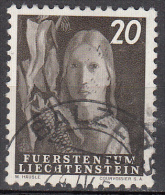 Liechtenstein    Scott No    250     Used      Year  1951 - Gebraucht