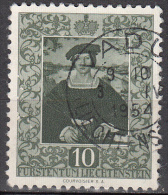 Liechtenstein    Scott No    266     Used      Year  1953 - Gebraucht