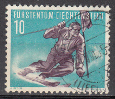 Liechtenstein    Scott No    289     Used      Year  1955 - Gebraucht