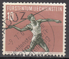Liechtenstein    Scott No    297     Used      Year  1956 - Gebraucht