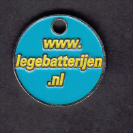 Shopping Carts / Winkelwagentjes / Jeton De Caddie - Jan Lege Batterijen - Trolley Token/Shopping Trolley Chip