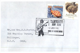 (567) Australia Cover With Special Postmarks - Tamworth Music Festival - Briefe U. Dokumente