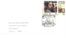 (567) Australia Cover With Special Postmarks - Mitchell Railway - Cartas & Documentos