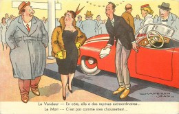 Jean Chaperon - ** Vendeur Automobile ** - édit; A. Noyer - N° 558 - Carte En Bon état. - Chaperon, Jean