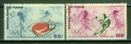 Sport - Jeux Olympiques D'hiver De Sapporo - TCHAD - Bobsleigh, Ski Alpin - N° 111-112 - 1972 - Tschad (1960-...)