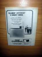 Reclame Uit Oud Tijdschrift 1964 - Le Briquet De Classe ... Consul - Aansteker - Werbeartikel