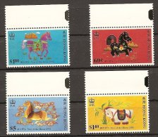 Hong Kong 1990 Year Of The Horse, MNH AA.098 - Unused Stamps
