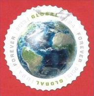 STATI UNITI USATO - 2013 - Globe - International Rate - 1st Class International Rate. Initial Value $1.10 - US 4740 - Gebruikt