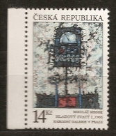 République Tchèque 1993 N° 5 ** Europe, Europa, Art Contemporain, Oeuvre, Mikulas Medek, Tableau - Nuovi